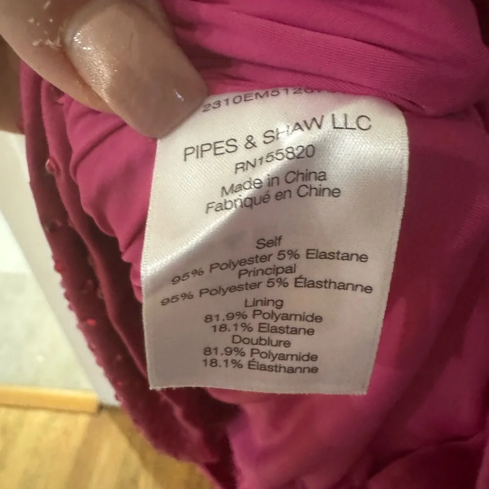 Veronica Beard Fuchsia Long-Sleeve Dress - Picture 11 of 11